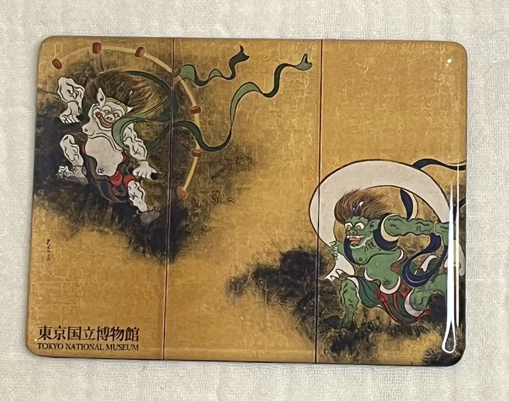 #175 東京国立博物館 風神雷神マグネット