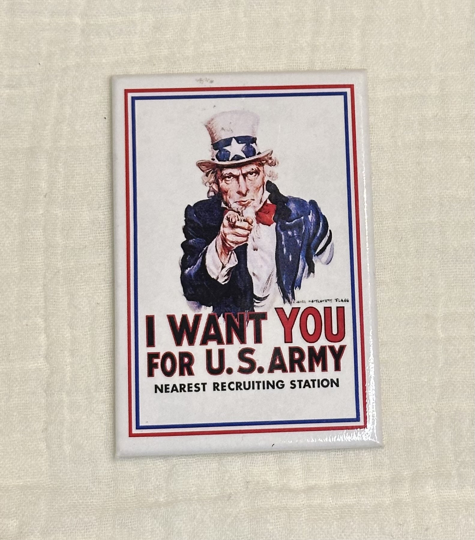 #093 アメリカ I Want You For US Army マグネット