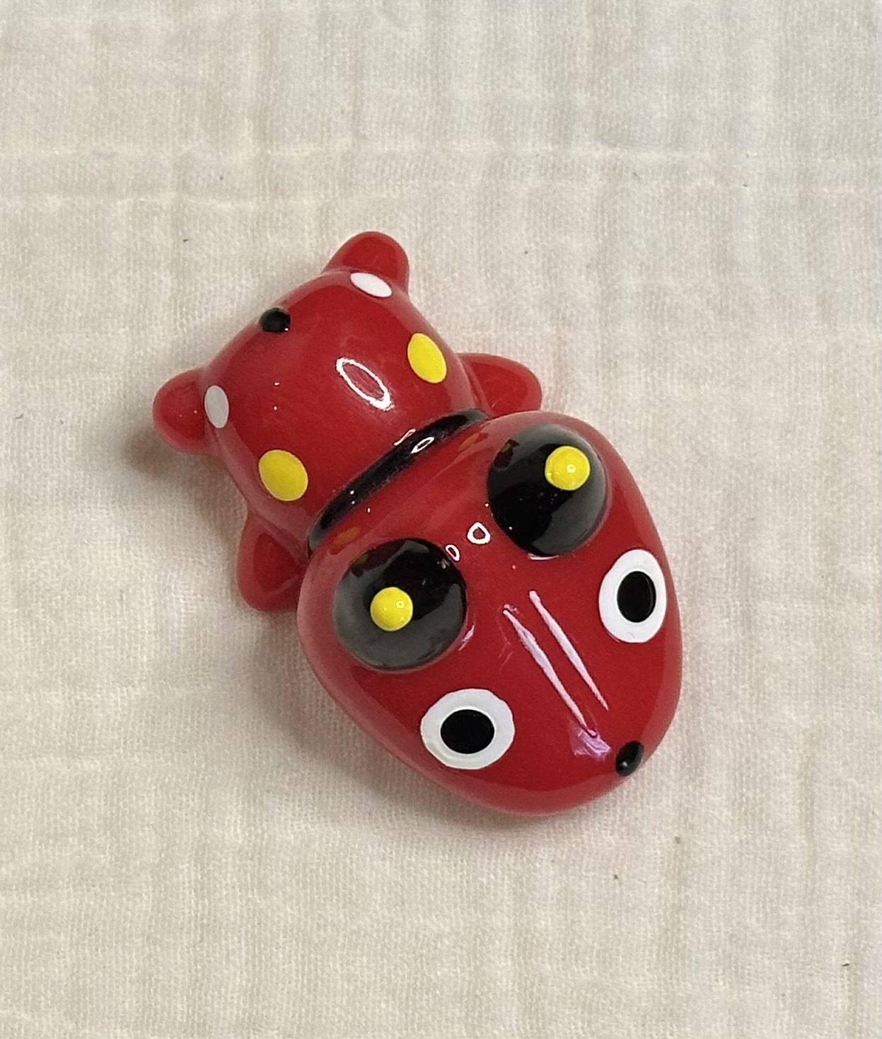 #040 福島県ご当地マグネット 伝統工芸品赤べこマグネット