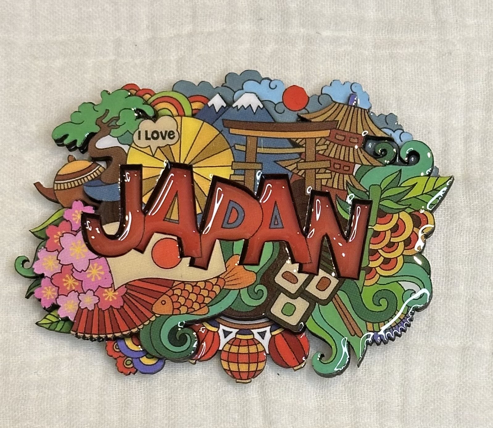 日本名物ごちゃ混ぜマグネット