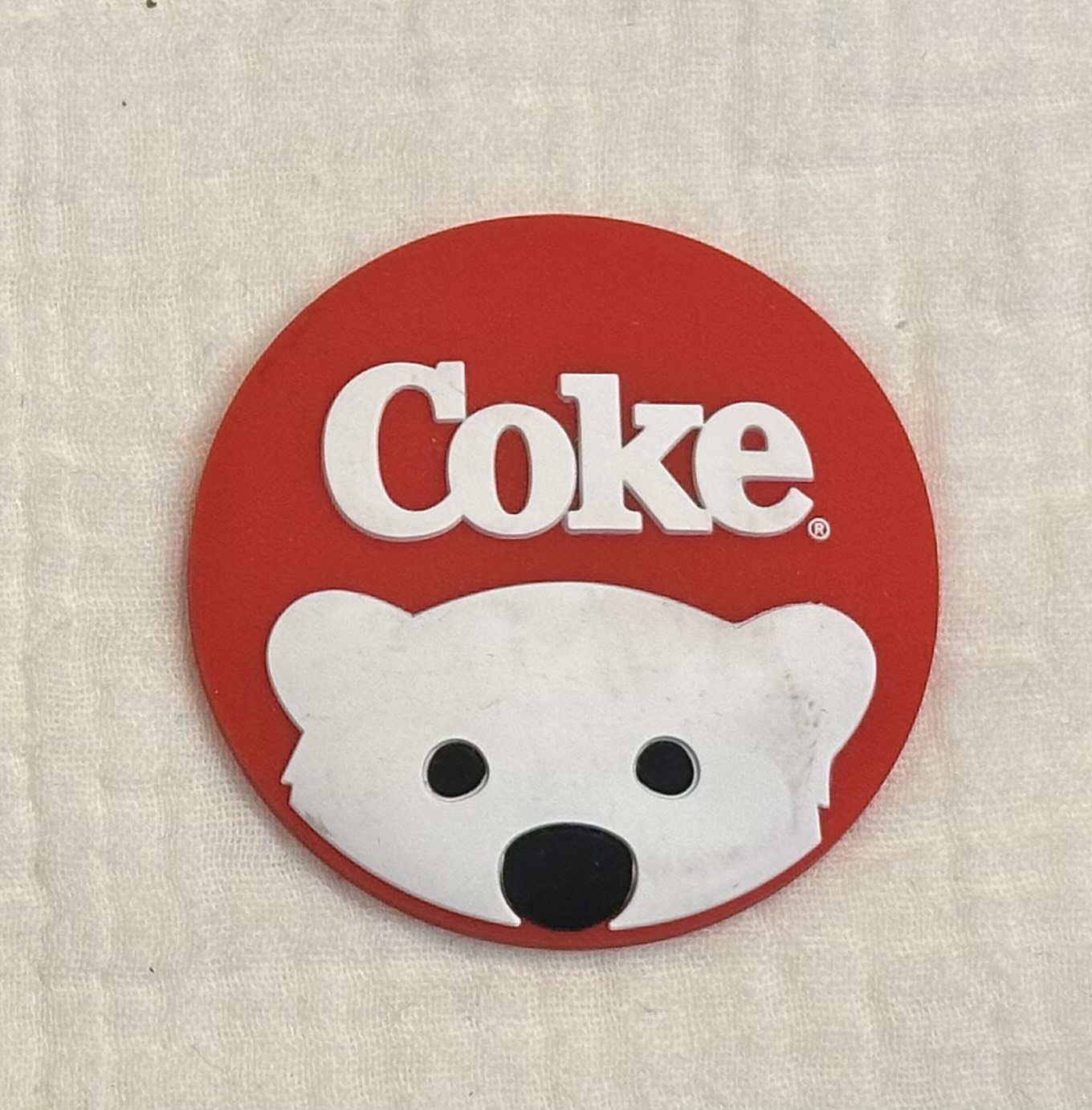 #125 アメリカアトランタ World of Coca Cola シロクマ×Cokeマグネット