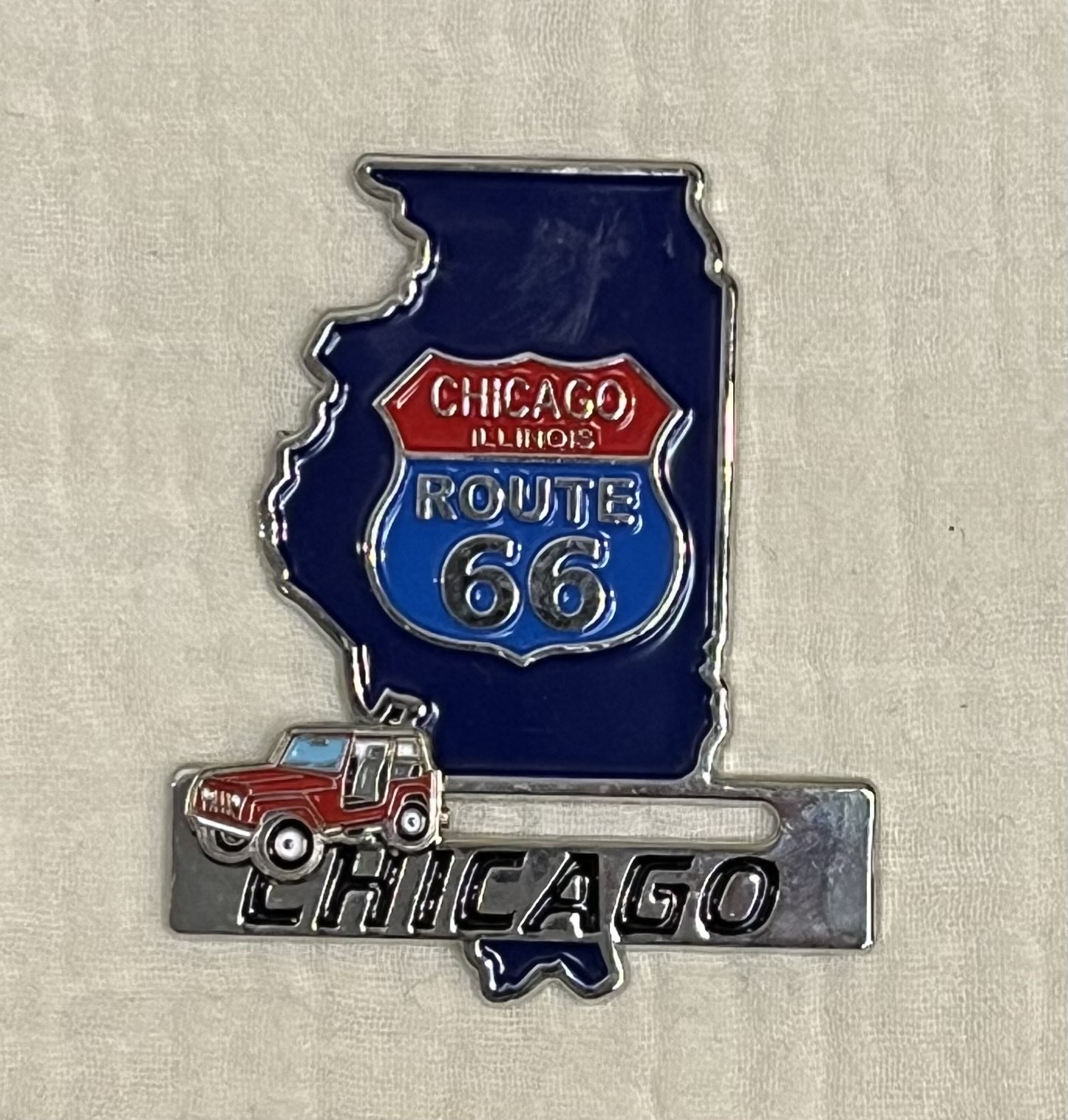 #199 アメリカイリノイ州 ルート６６マグネット